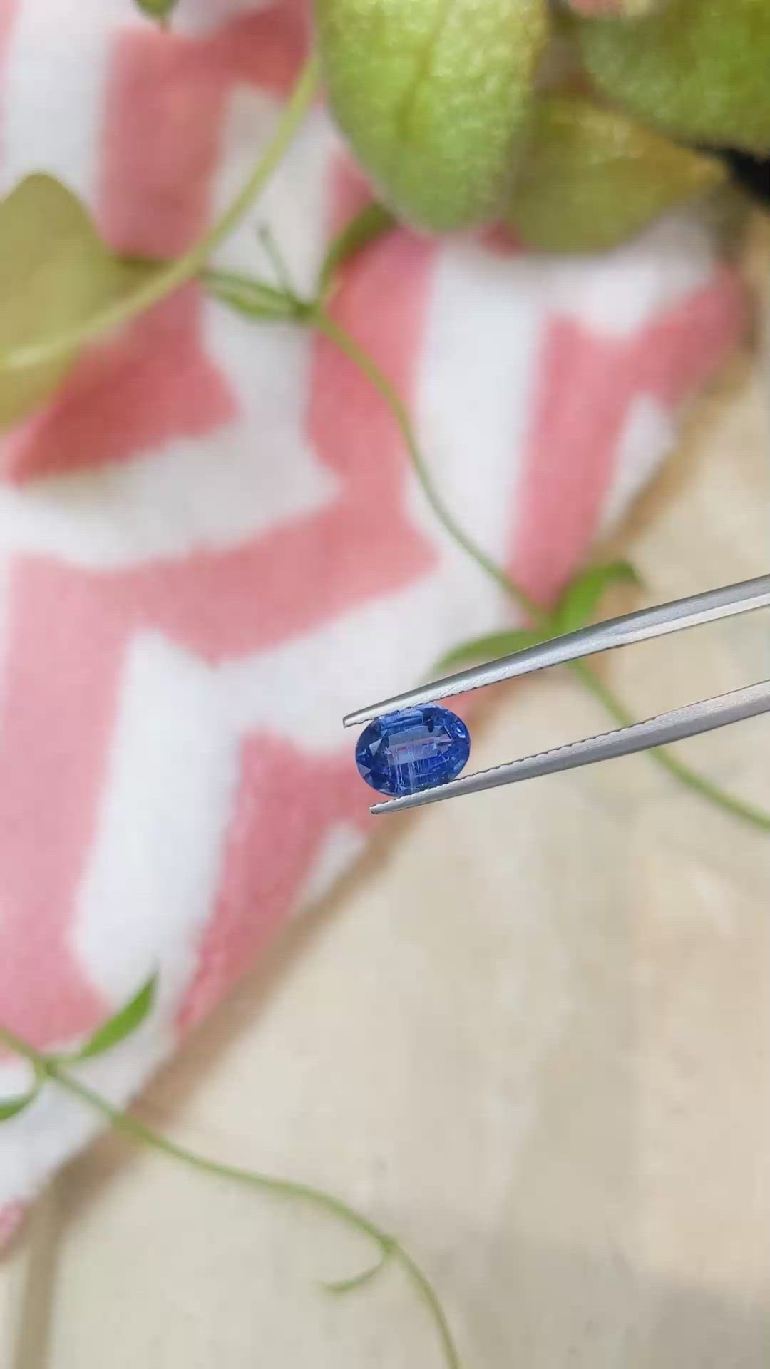 1.57 Ct. Kyanite from Nepal Size Video