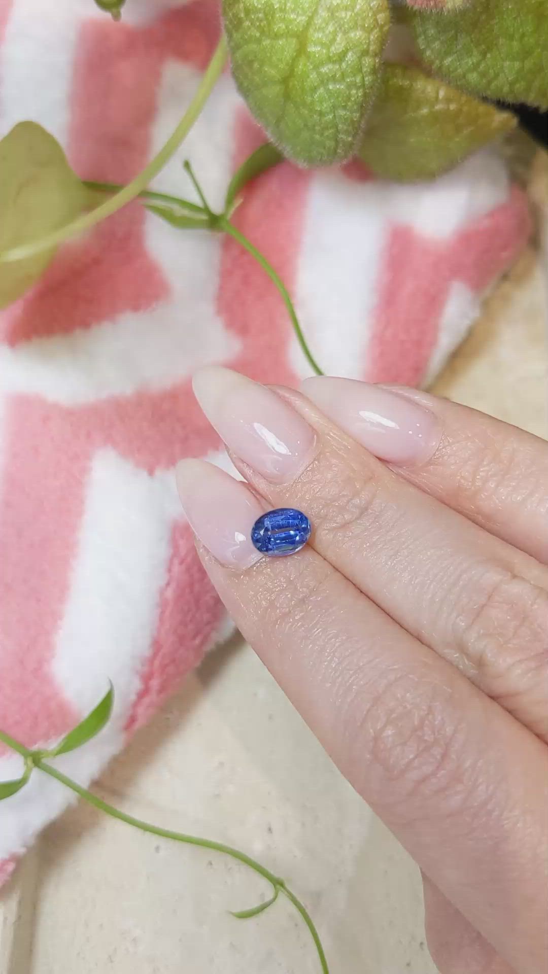 1.72 Ct. Kyanite from Nepal Size Video