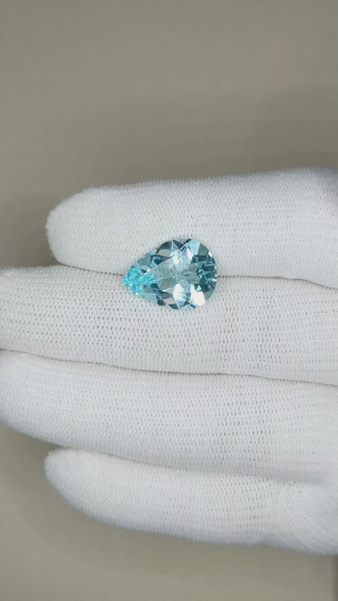 7.93 Ct. Topaz from Brazil Size Video