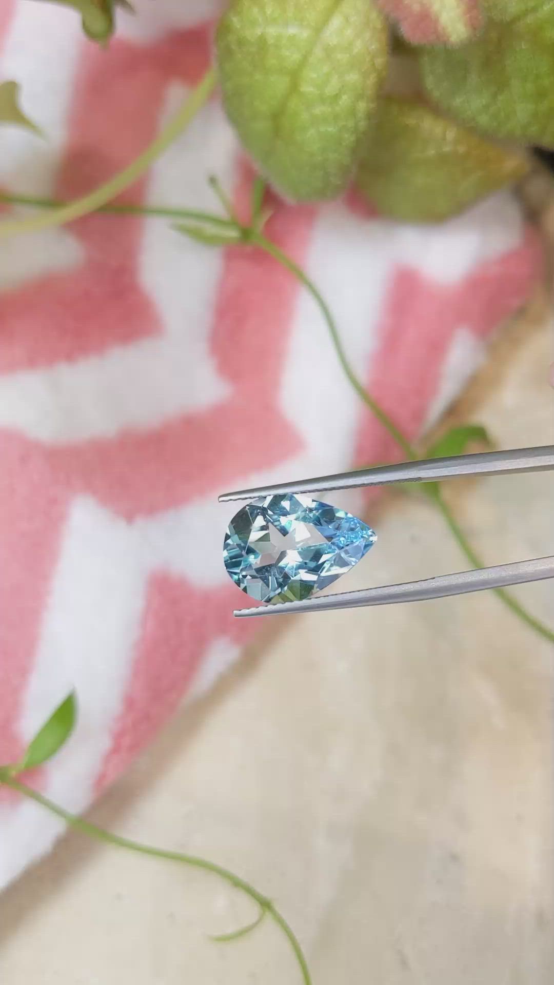 7.72 Ct. Topaz from Brazil Size Video