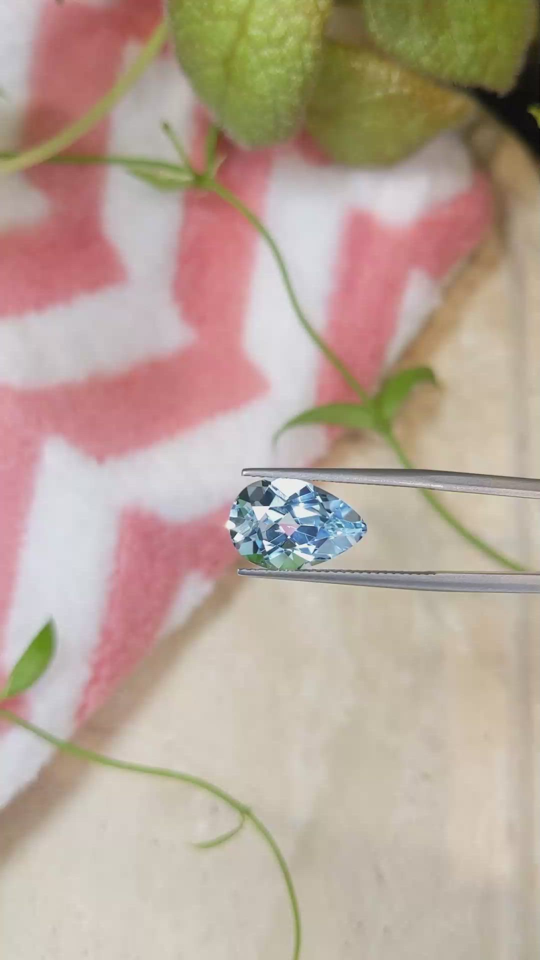 6.60 Ct. Topaz from Brazil Size Video