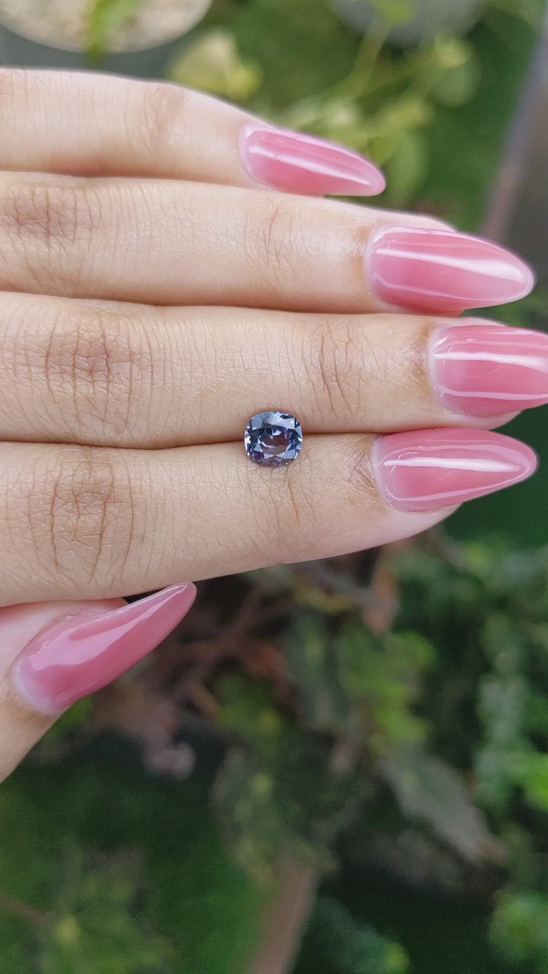 0.98 Ct. Spinel from Ceylon (Sri Lanka) Size Video