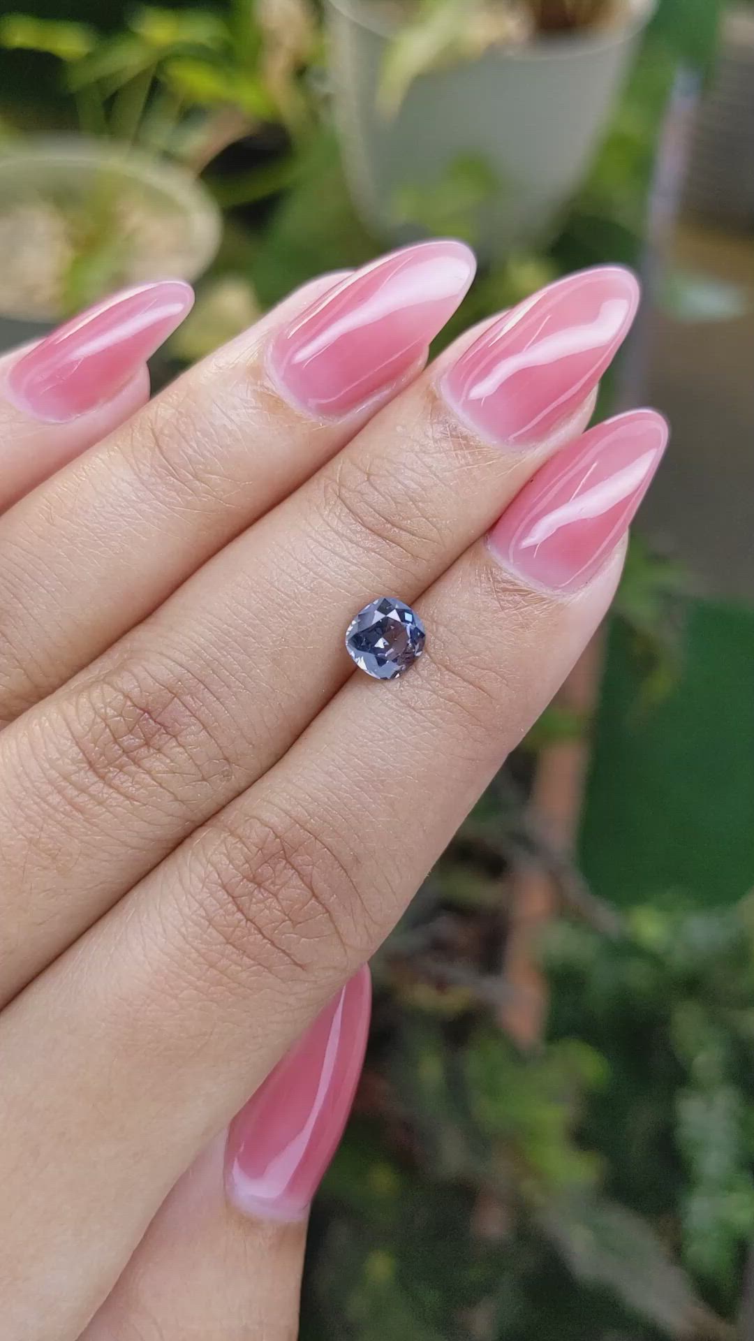 0.98 Ct. Spinel from Ceylon (Sri Lanka) Size Video