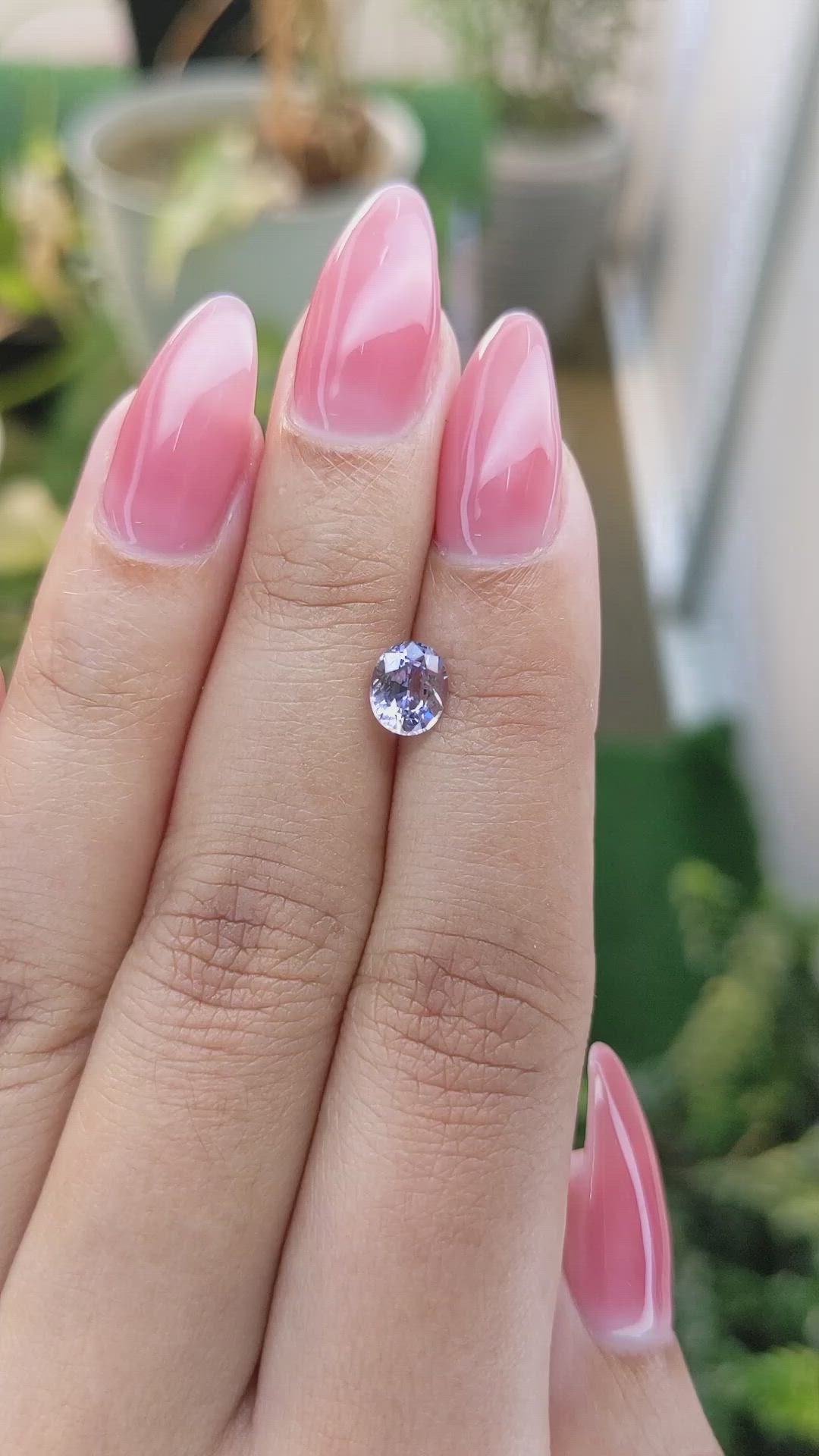 0.92 Ct. Spinel from Ceylon (Sri Lanka) Size Video