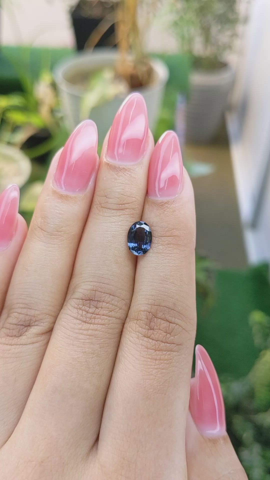 1.36 Ct. Spinel from Ceylon (Sri Lanka) Size Video