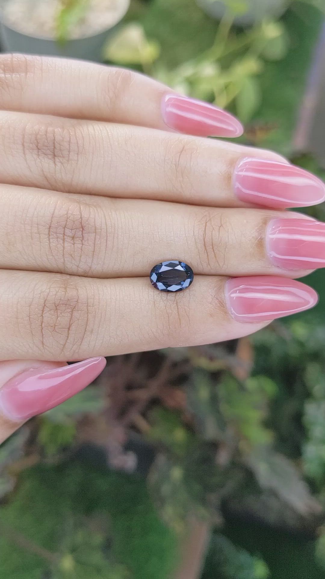 1.36 Ct. Spinel from Ceylon (Sri Lanka) Size Video