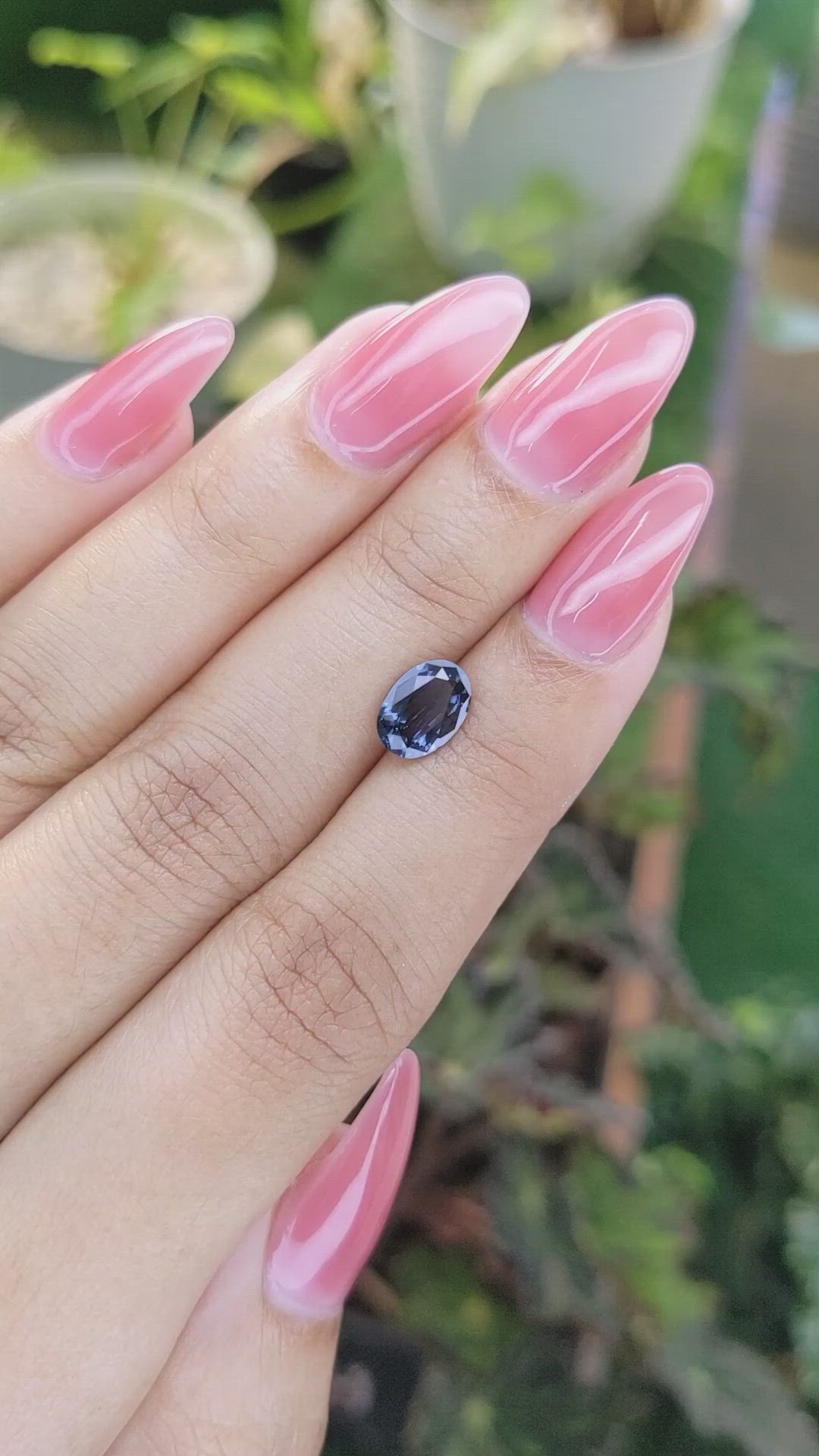 1.36 Ct. Spinel from Ceylon (Sri Lanka) Size Video