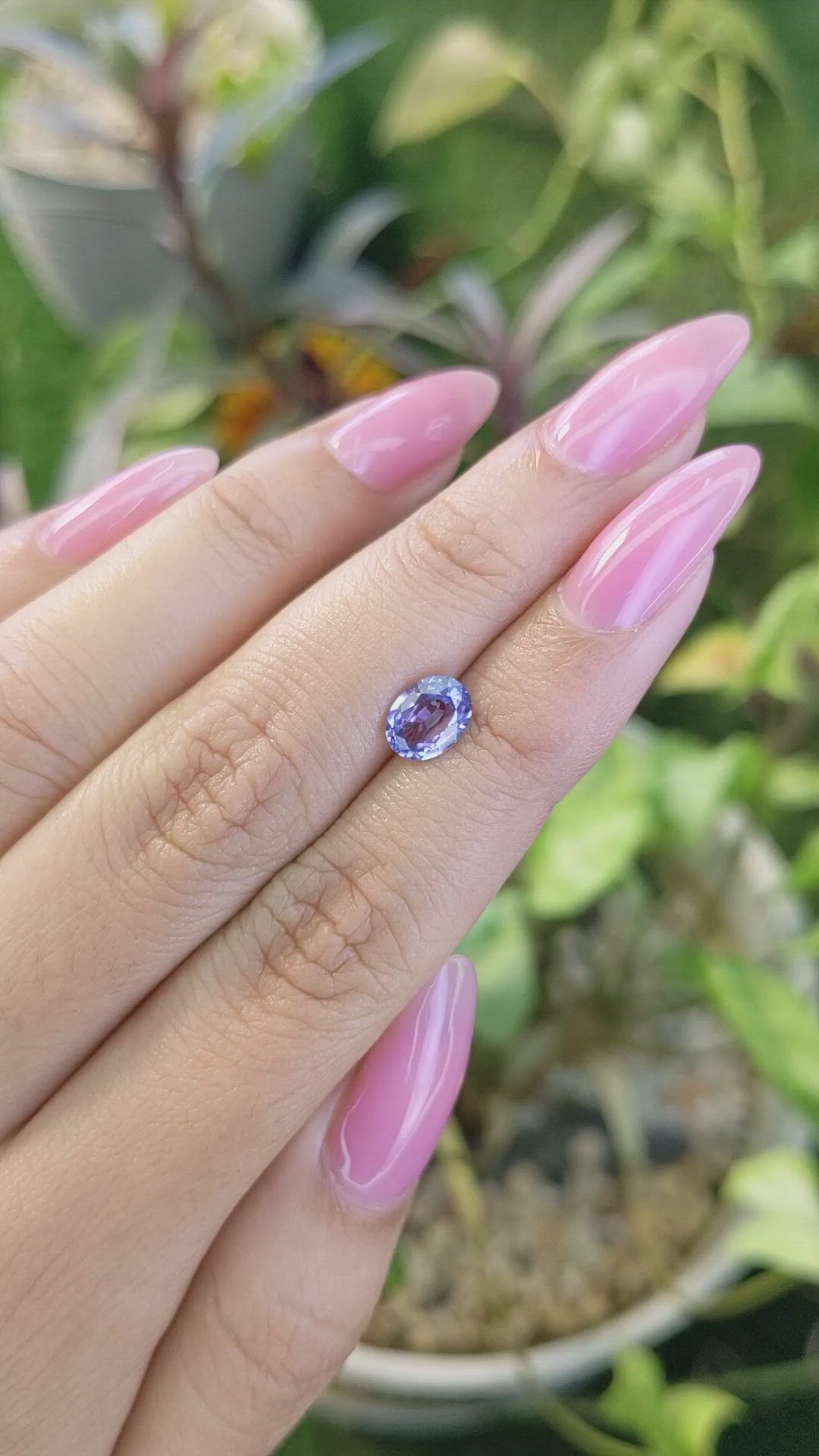 1.15 Ct. Spinel from Ceylon (Sri Lanka) Size Video