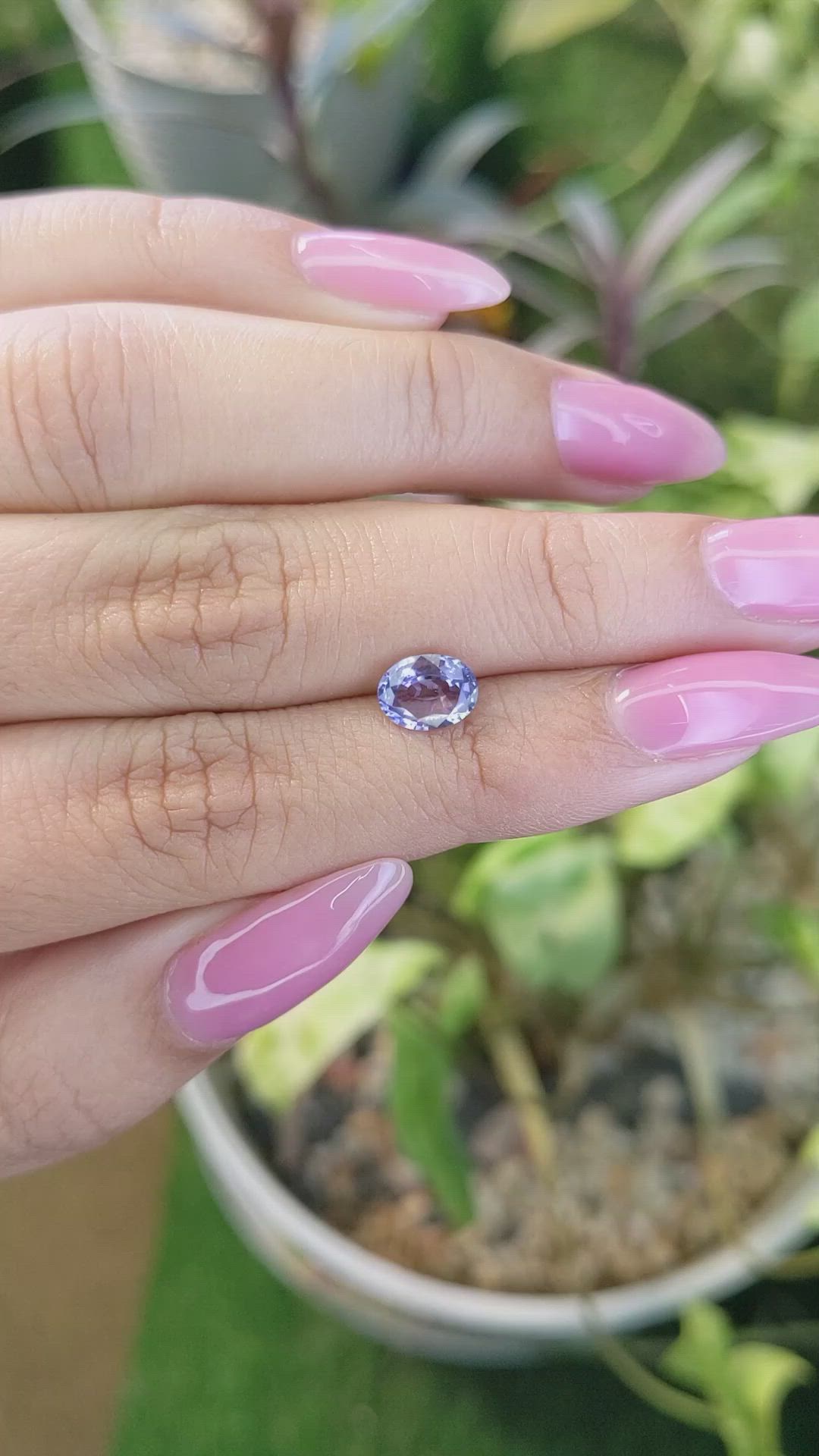 1.15 Ct. Spinel from Ceylon (Sri Lanka) Size Video