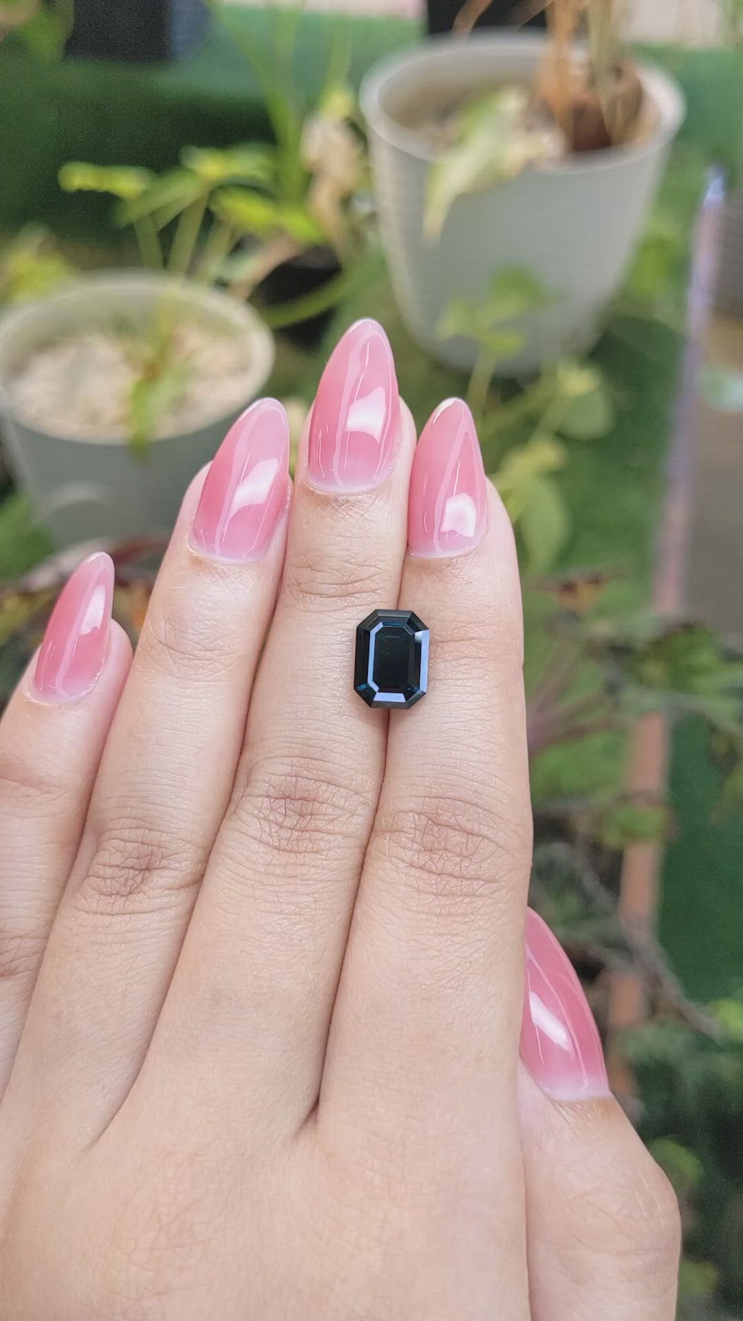 4.19 Ct. Spinel from Ceylon (Sri Lanka) Size Video