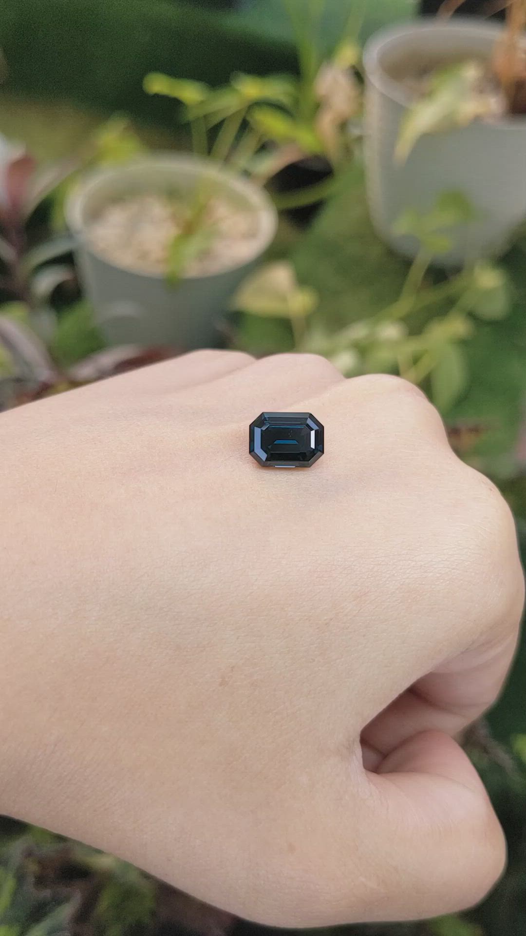 4.19 Ct. Spinel from Ceylon (Sri Lanka) Size Video