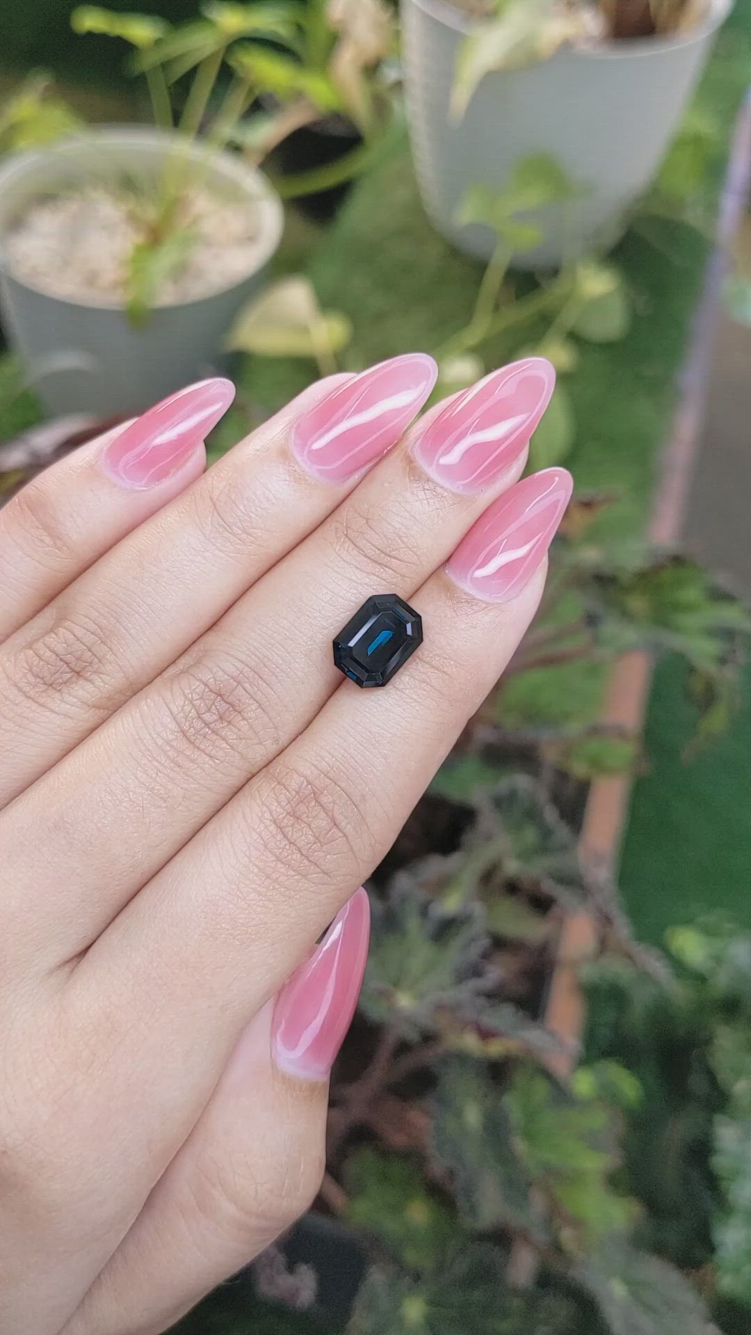 4.19 Ct. Spinel from Ceylon (Sri Lanka) Size Video