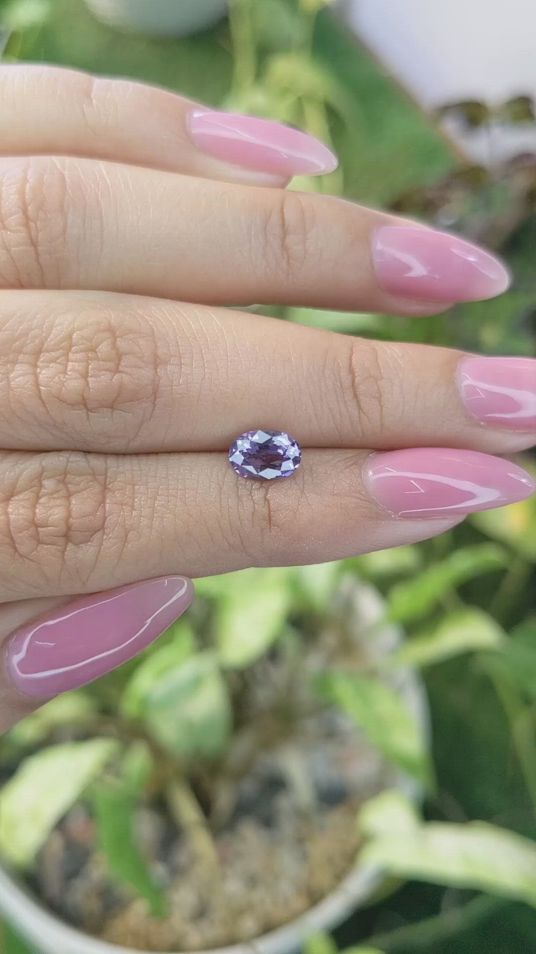 1.15 Ct. Spinel from Ceylon (Sri Lanka) Size Video