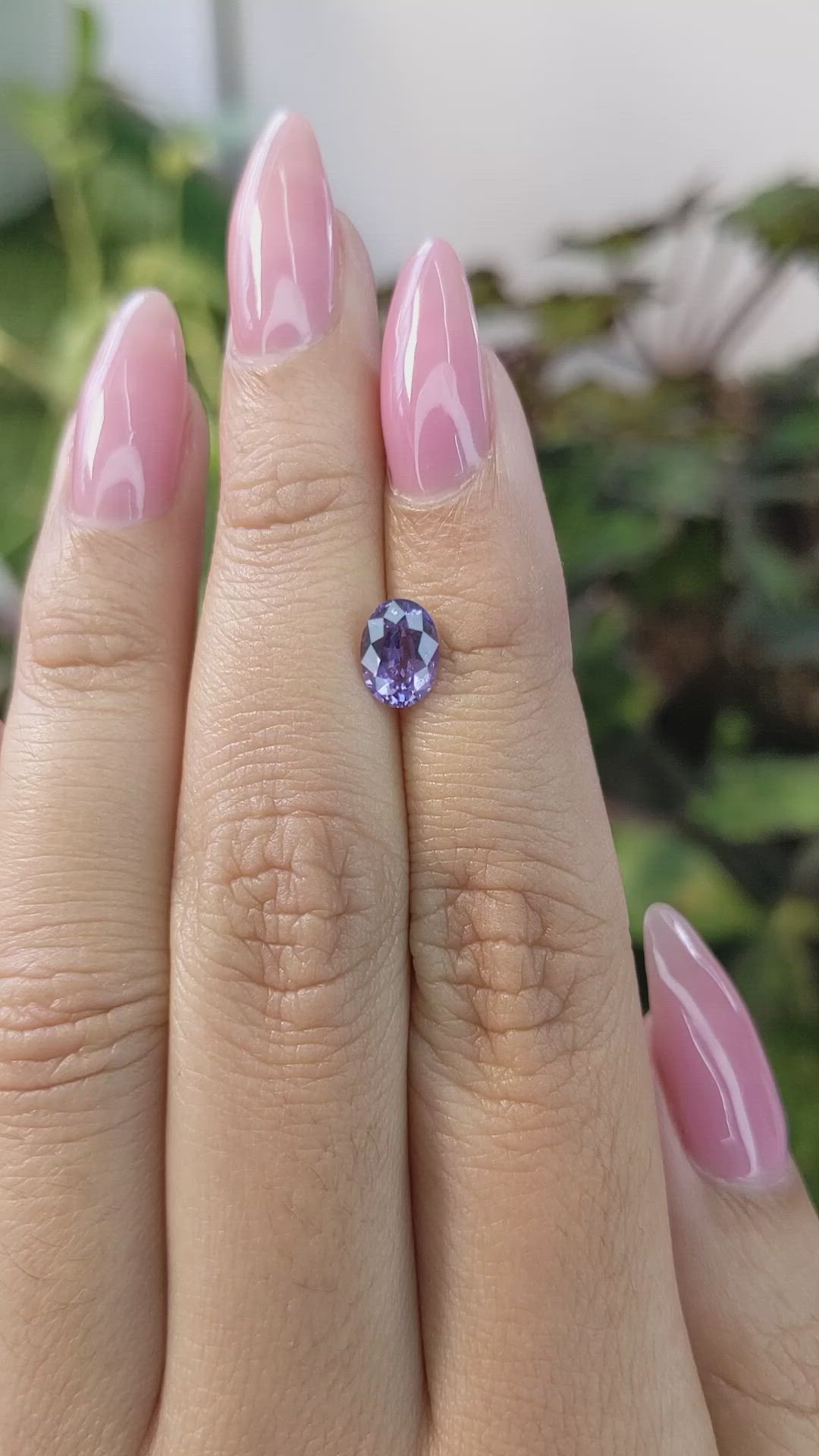 1.15 Ct. Spinel from Ceylon (Sri Lanka) Size Video