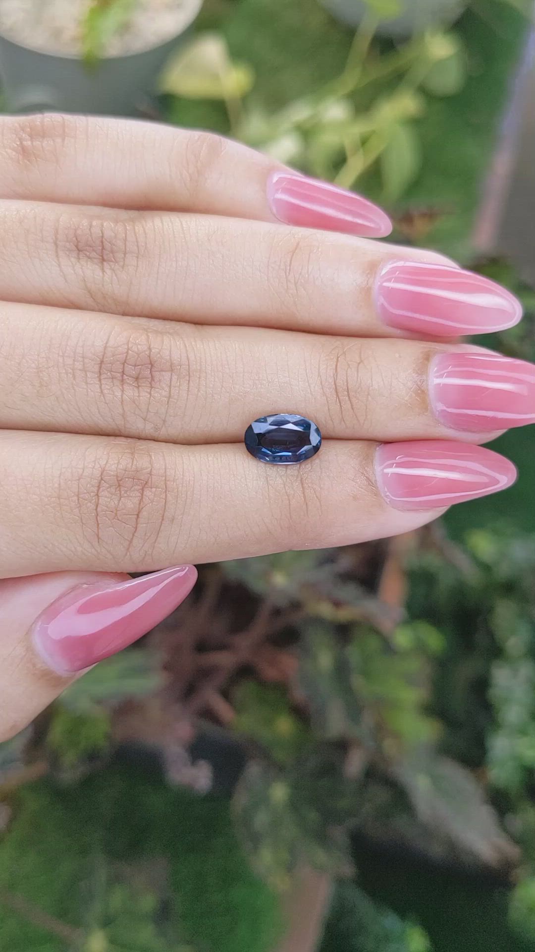 1.79 Ct. Spinel from Ceylon (Sri Lanka) Size Video