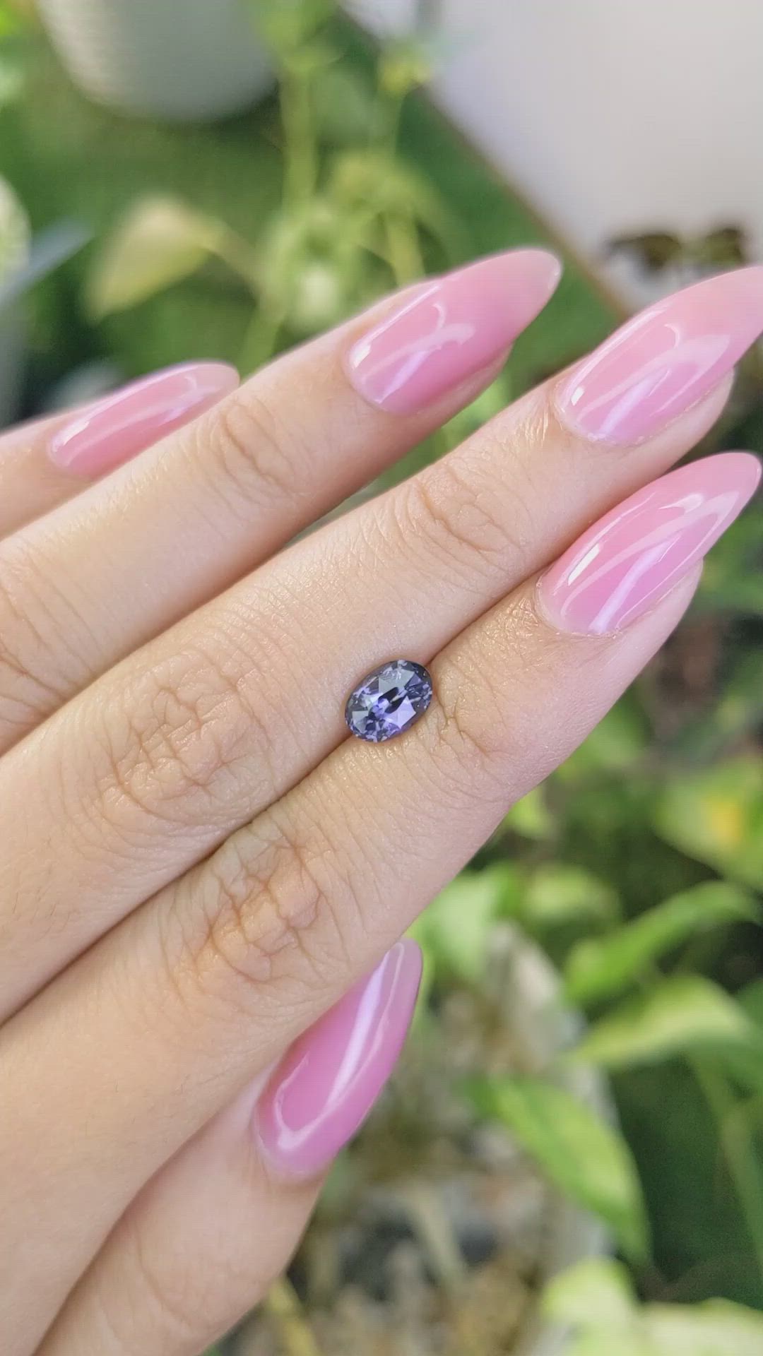 1.28 Ct. Spinel from Ceylon (Sri Lanka) Size Video