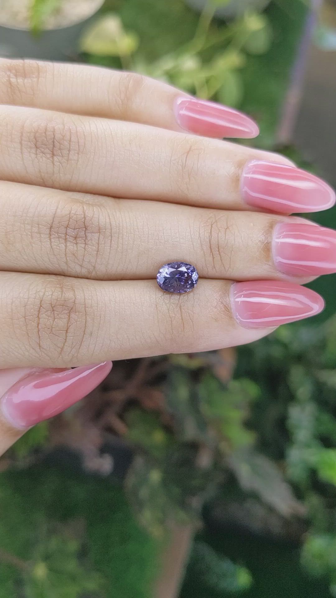 1.38 Ct. Spinel from Ceylon (Sri Lanka) Size Video