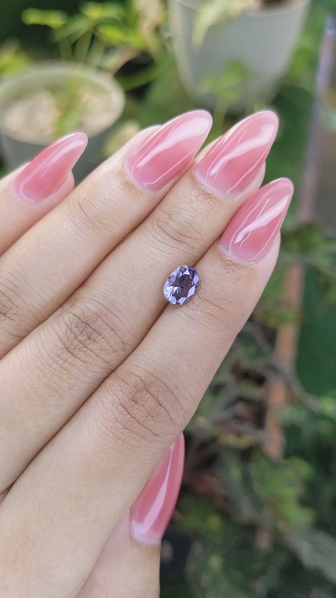 1.38 Ct. Spinel from Ceylon (Sri Lanka) Size Video