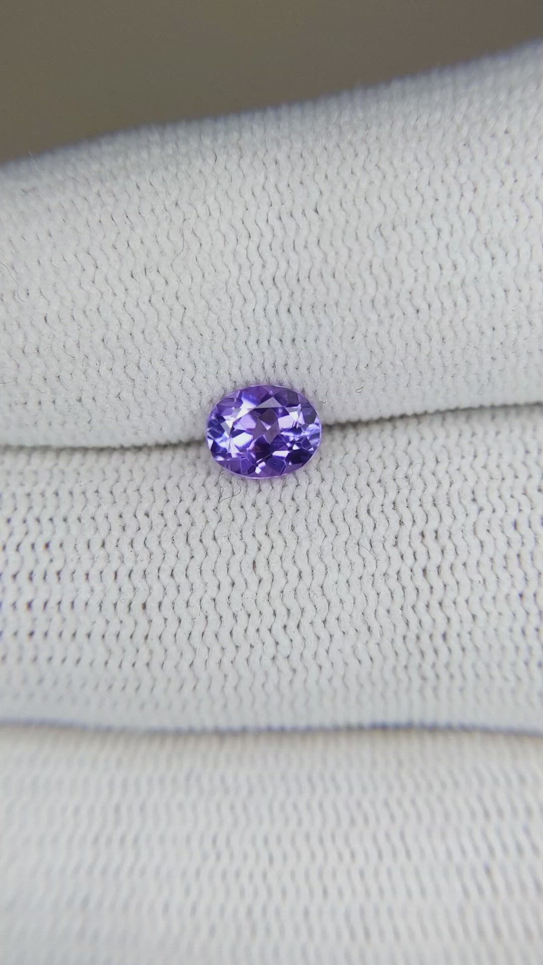 0.70 Ct. Tanzanite from Tanzania Size Video