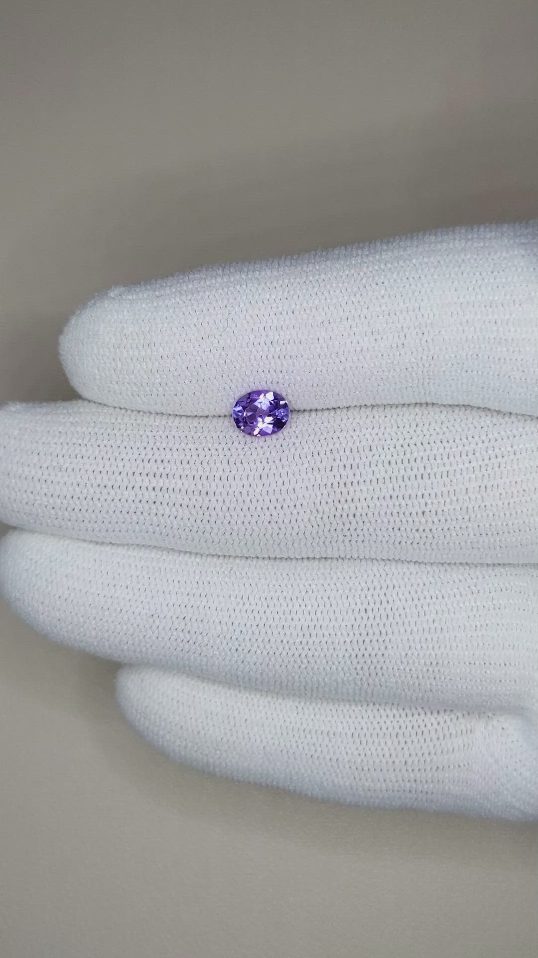 0.70 Ct. Tanzanite from Tanzania Size Video