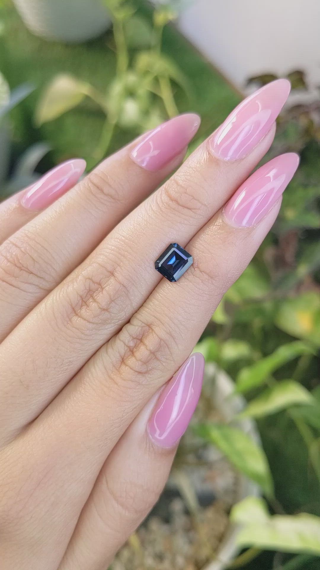 1.41 Ct. Spinel from Ceylon (Sri Lanka) Size Video