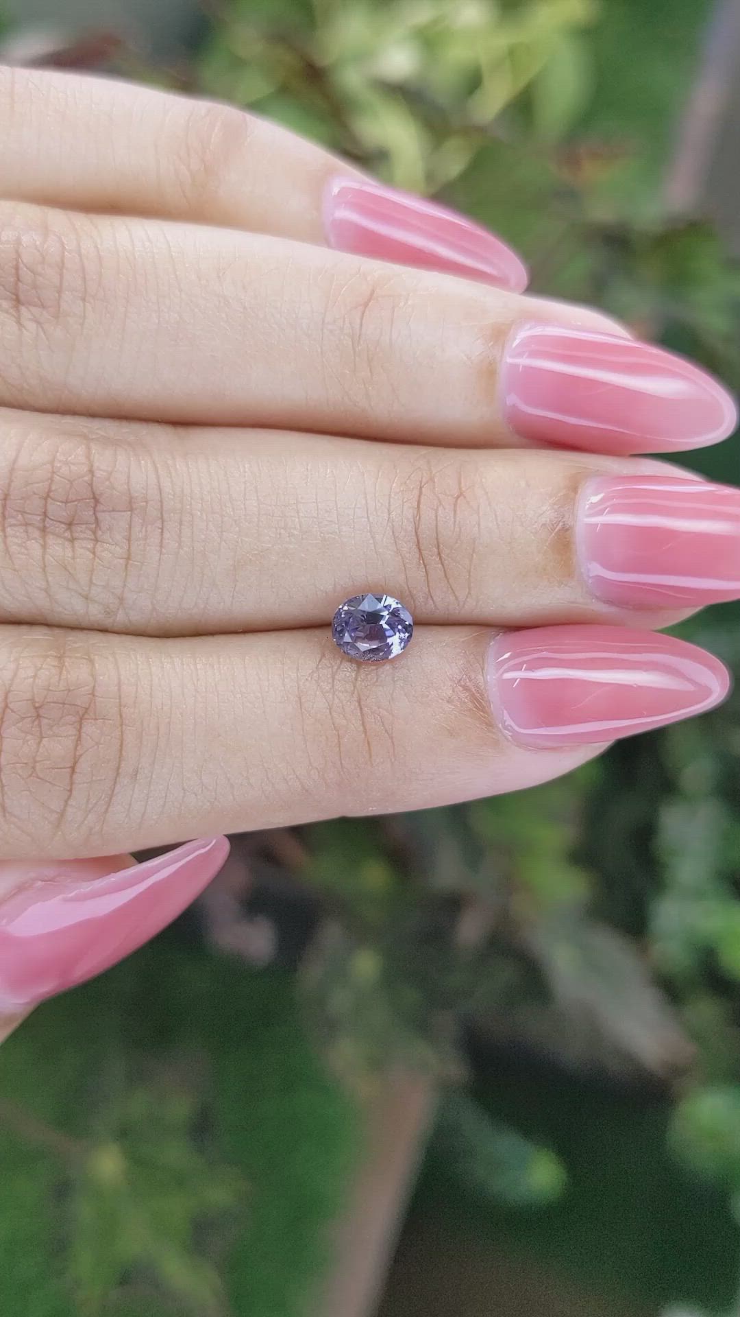 0.90 Ct. Spinel from Ceylon (Sri Lanka) Size Video