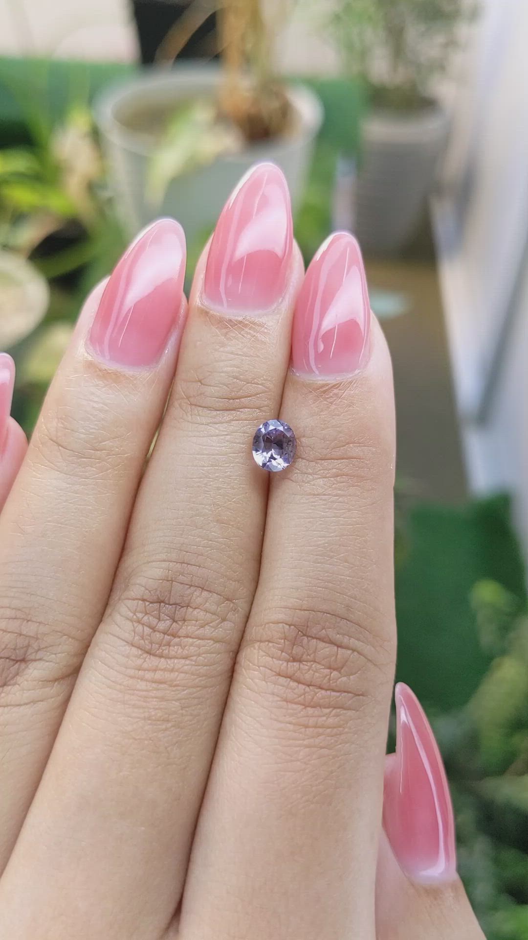 0.90 Ct. Spinel from Ceylon (Sri Lanka) Size Video