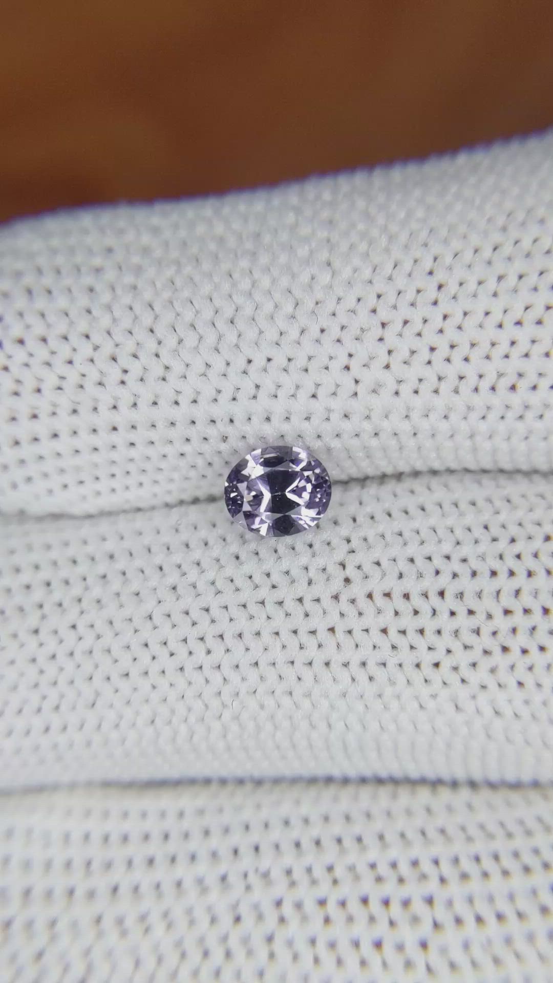 0.90 Ct. Spinel from Ceylon (Sri Lanka) Size Video
