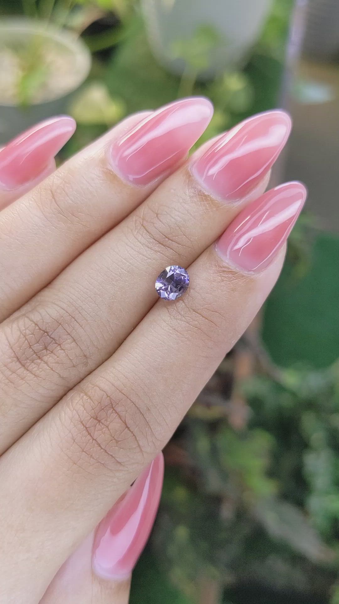 0.90 Ct. Spinel from Ceylon (Sri Lanka) Size Video