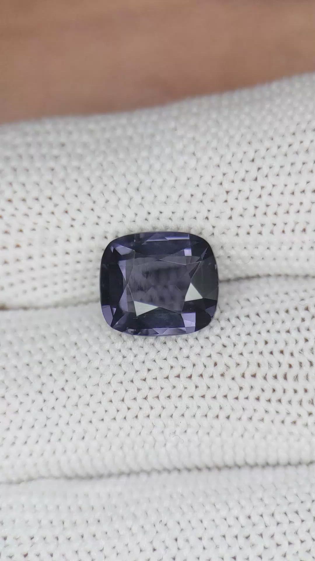 4.24 Ct. Spinel from Ceylon (Sri Lanka) Size Video