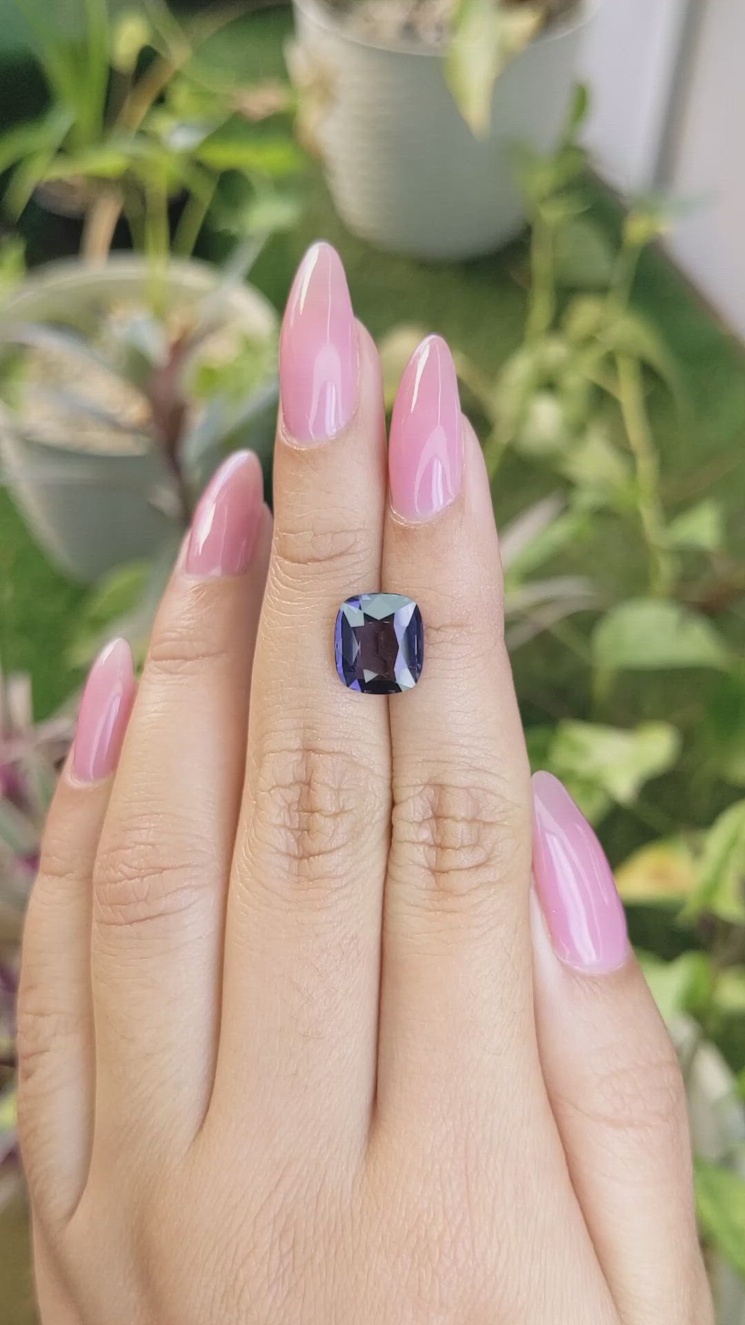 4.24 Ct. Spinel from Ceylon (Sri Lanka) Size Video