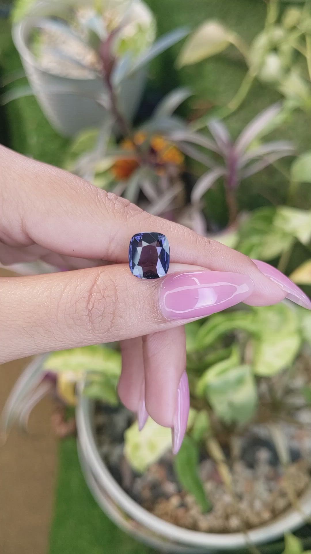 4.24 Ct. Spinel from Ceylon (Sri Lanka) Size Video