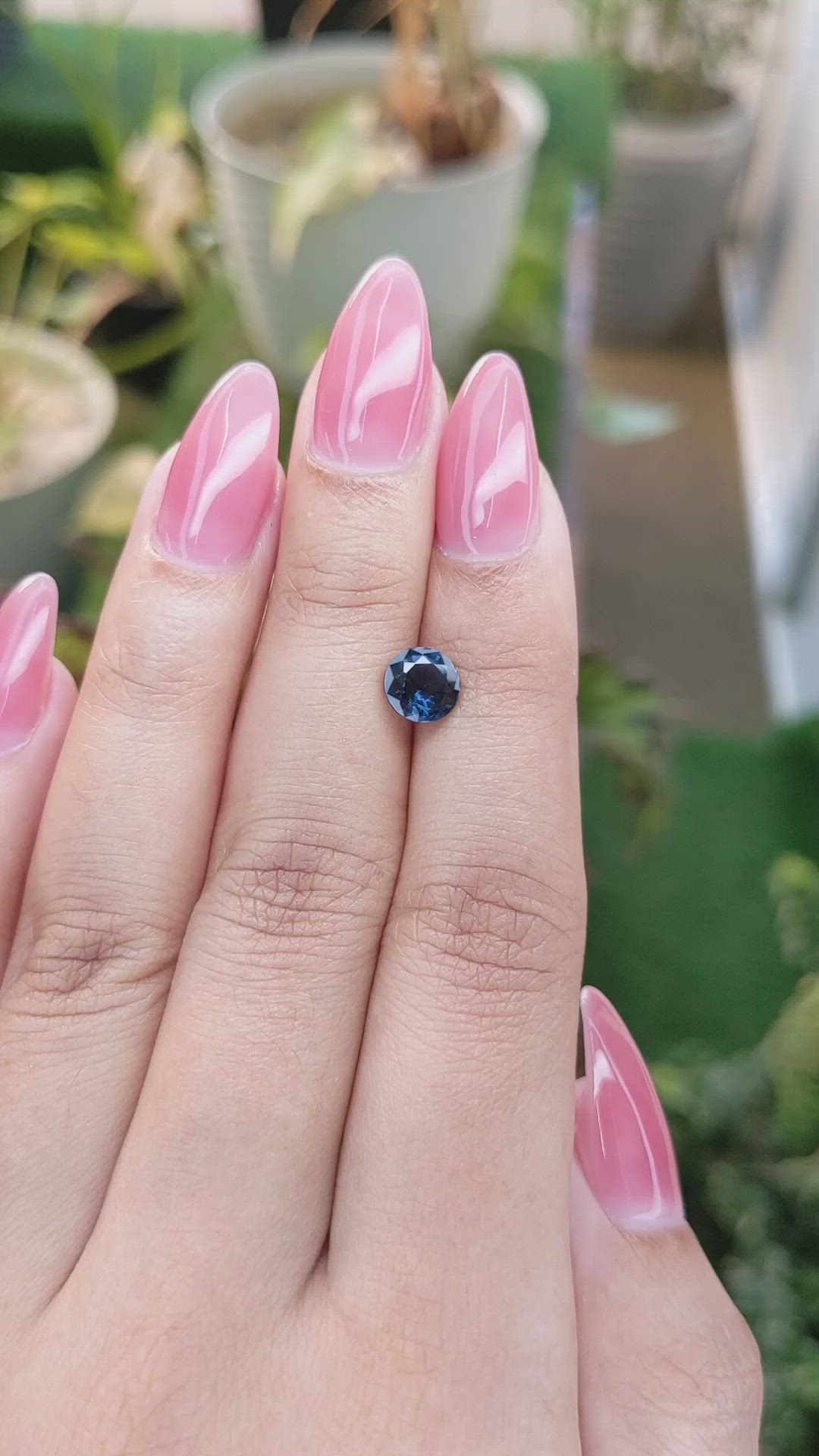 1.16 Ct. Spinel from Ceylon (Sri Lanka) Size Video