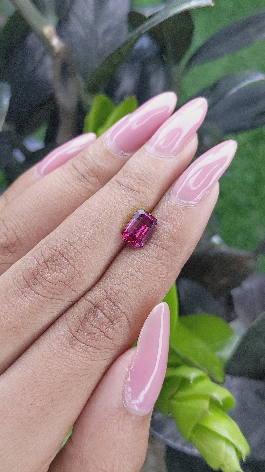 2.05 Ct. Garnet from Tanzania Size Video