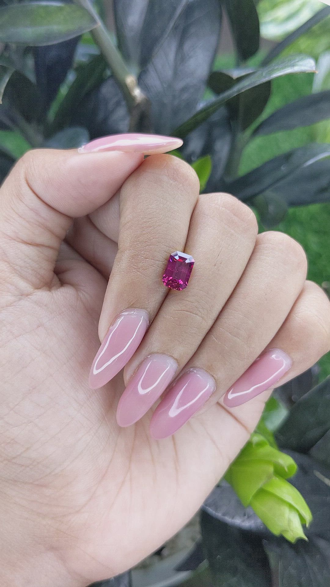 2.05 Ct. Garnet from Tanzania Size Video