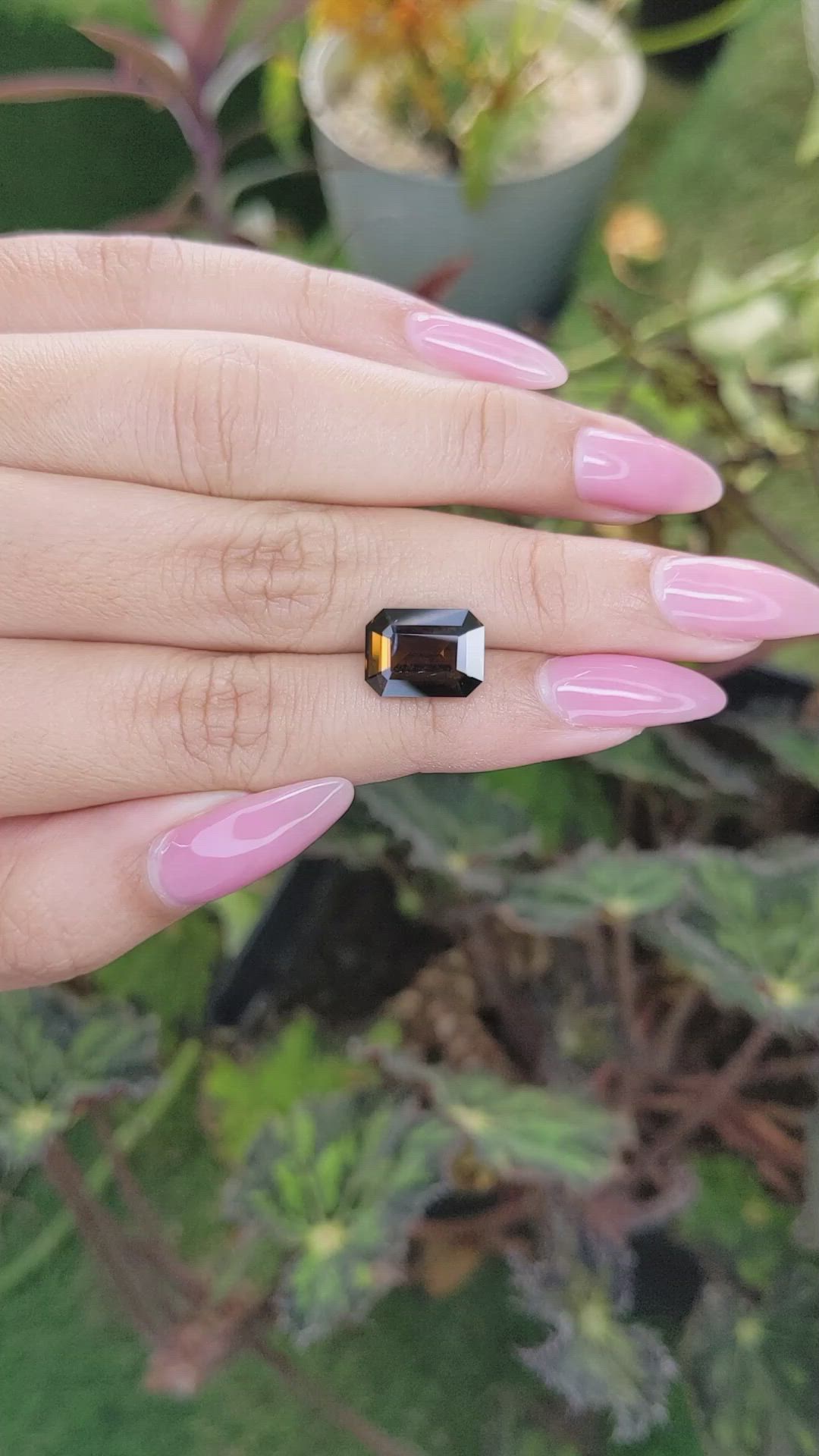 4.49 Ct. Tourmaline from Ceylon (Sri Lanka) Size Video