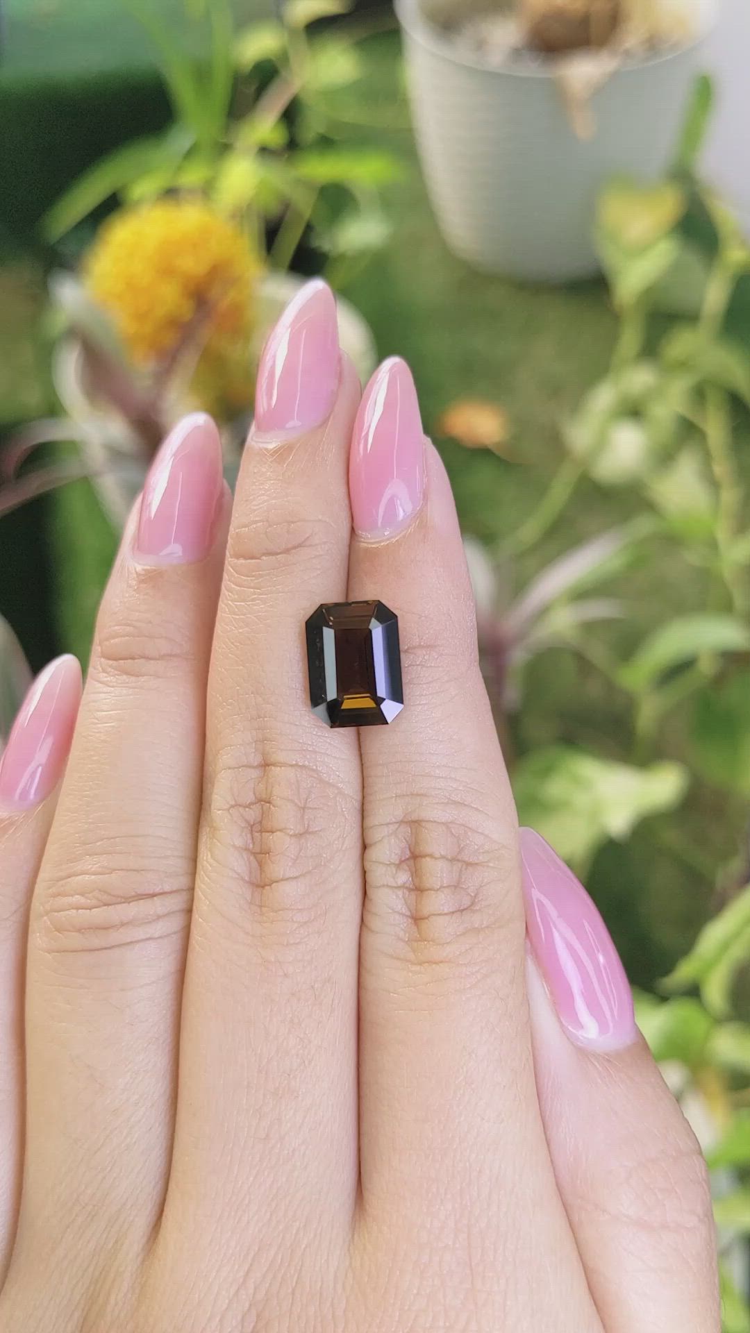 4.49 Ct. Tourmaline from Ceylon (Sri Lanka) Size Video