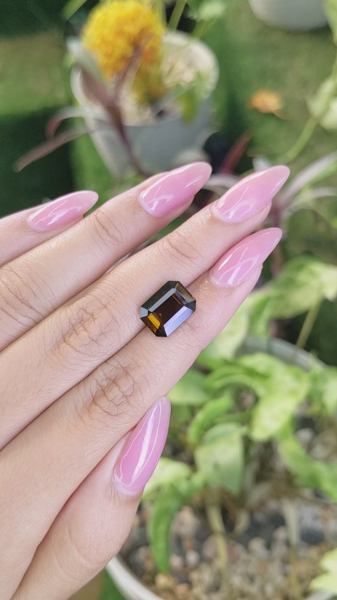 4.49 Ct. Tourmaline from Ceylon (Sri Lanka) Size Video