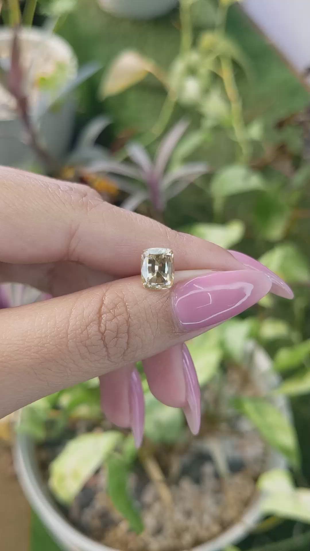 3.23 Ct. Zircon from Ceylon (Sri Lanka) Size Video