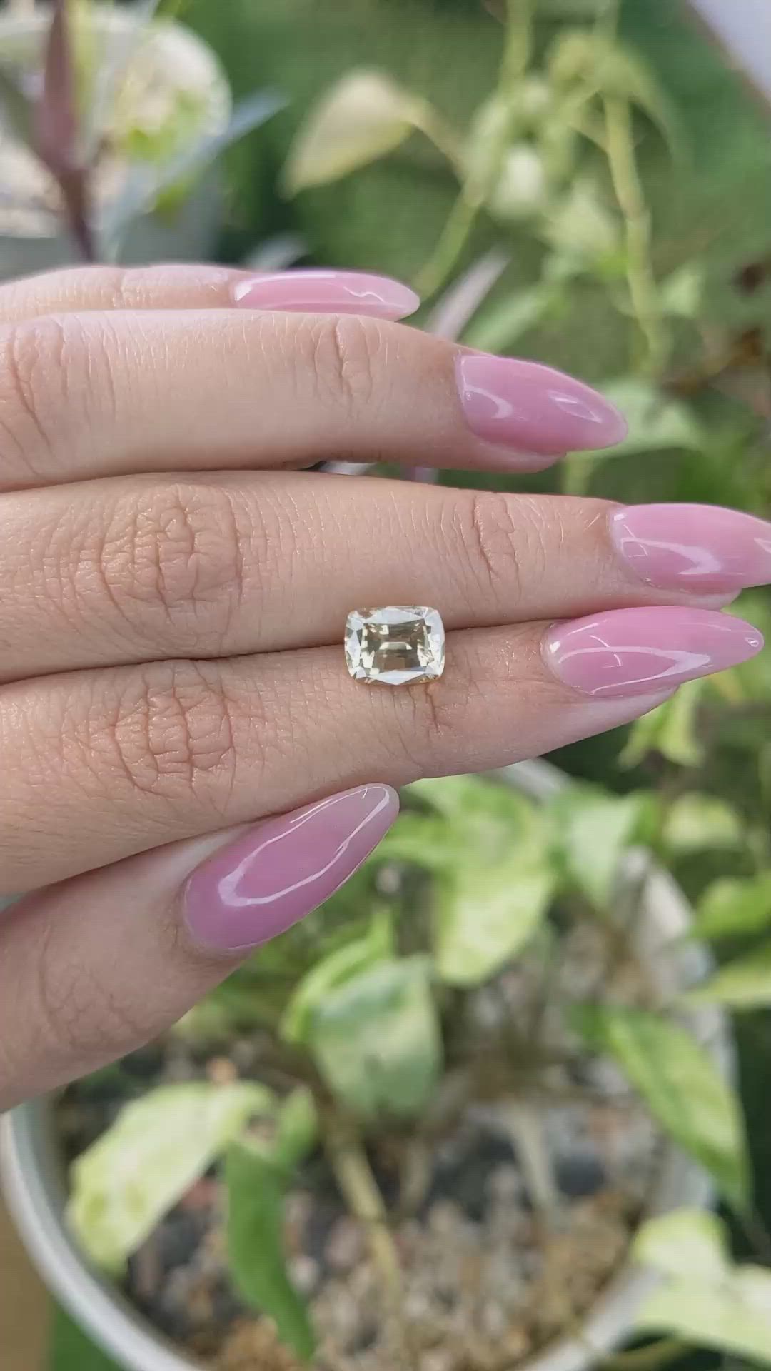 3.23 Ct. Zircon from Ceylon (Sri Lanka) Size Video