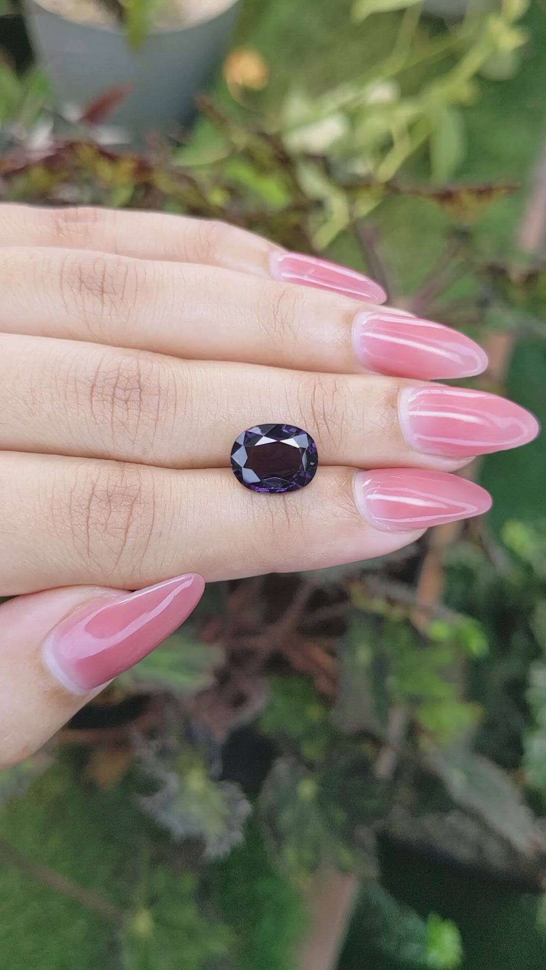 4.12 Ct. Spinel from Ceylon (Sri Lanka) Size Video