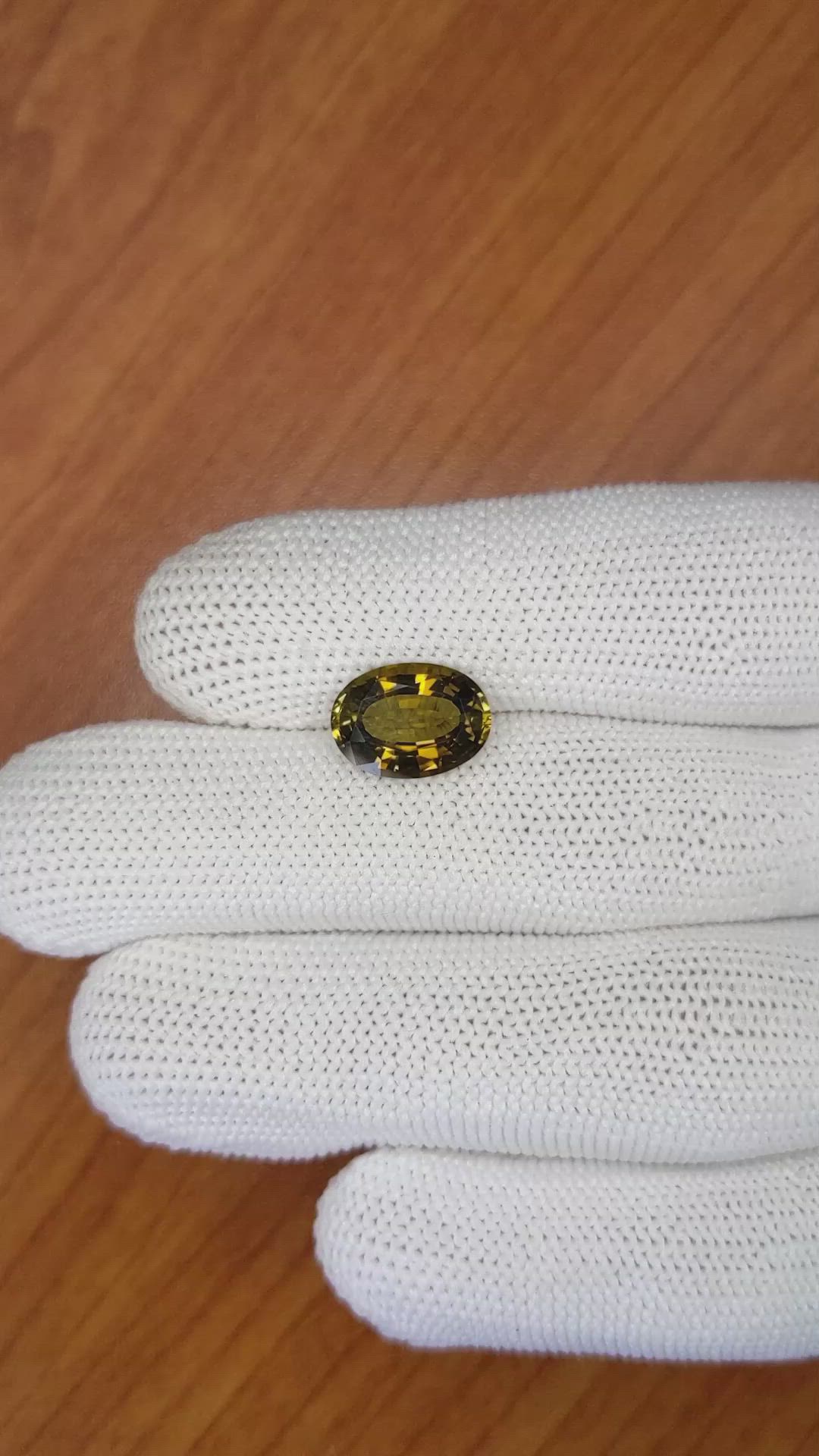 3.77 Ct. Tourmaline from Ceylon (Sri Lanka) Size Video