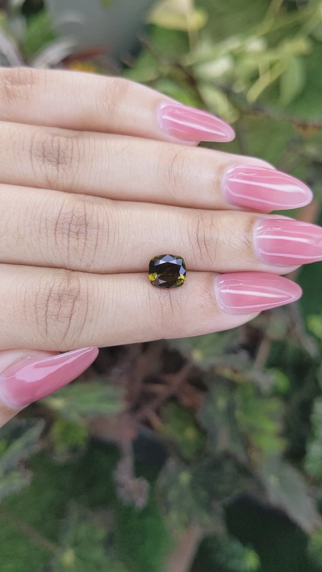 1.64 Ct. Tourmaline from Ceylon (Sri Lanka) Size Video