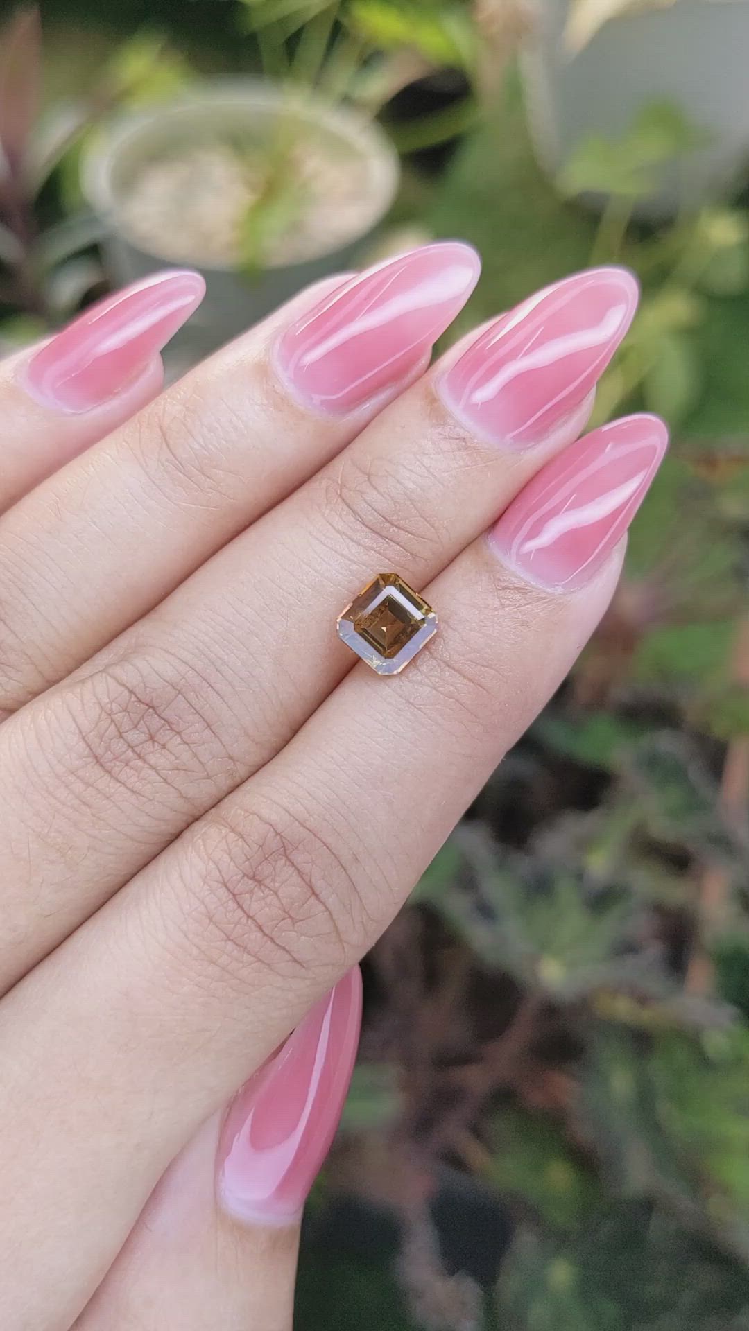 1.60 Ct. Tourmaline from Ceylon (Sri Lanka) Size Video