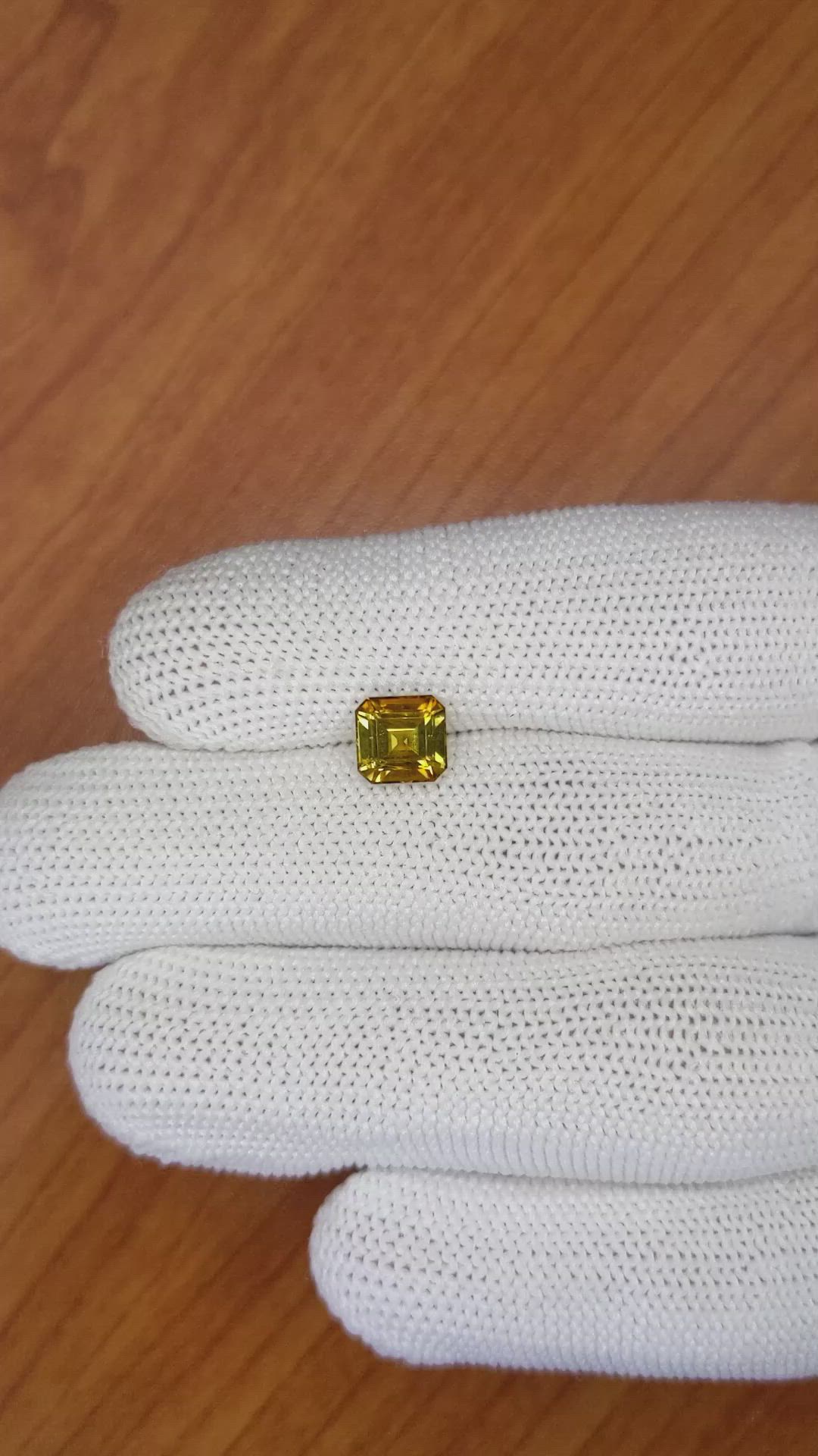 1.60 Ct. Tourmaline from Ceylon (Sri Lanka) Size Video