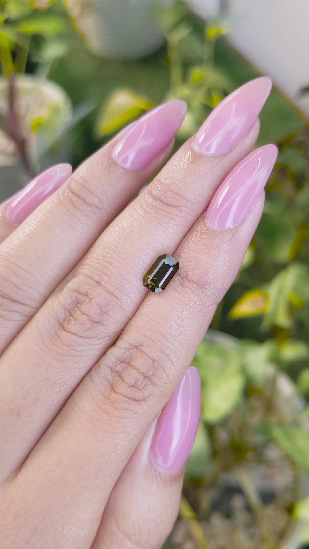 1.18 Ct. Tourmaline from Ceylon (Sri Lanka) Size Video