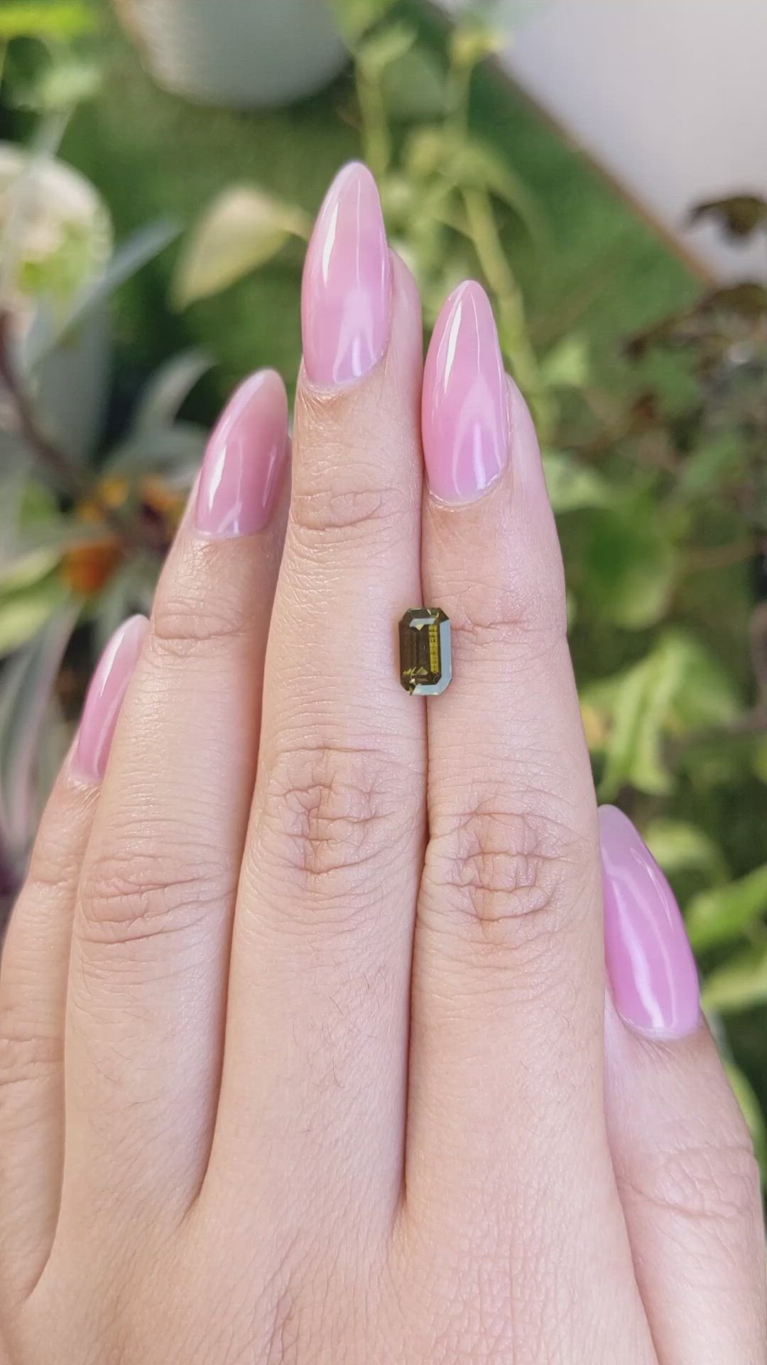 1.18 Ct. Tourmaline from Ceylon (Sri Lanka) Size Video