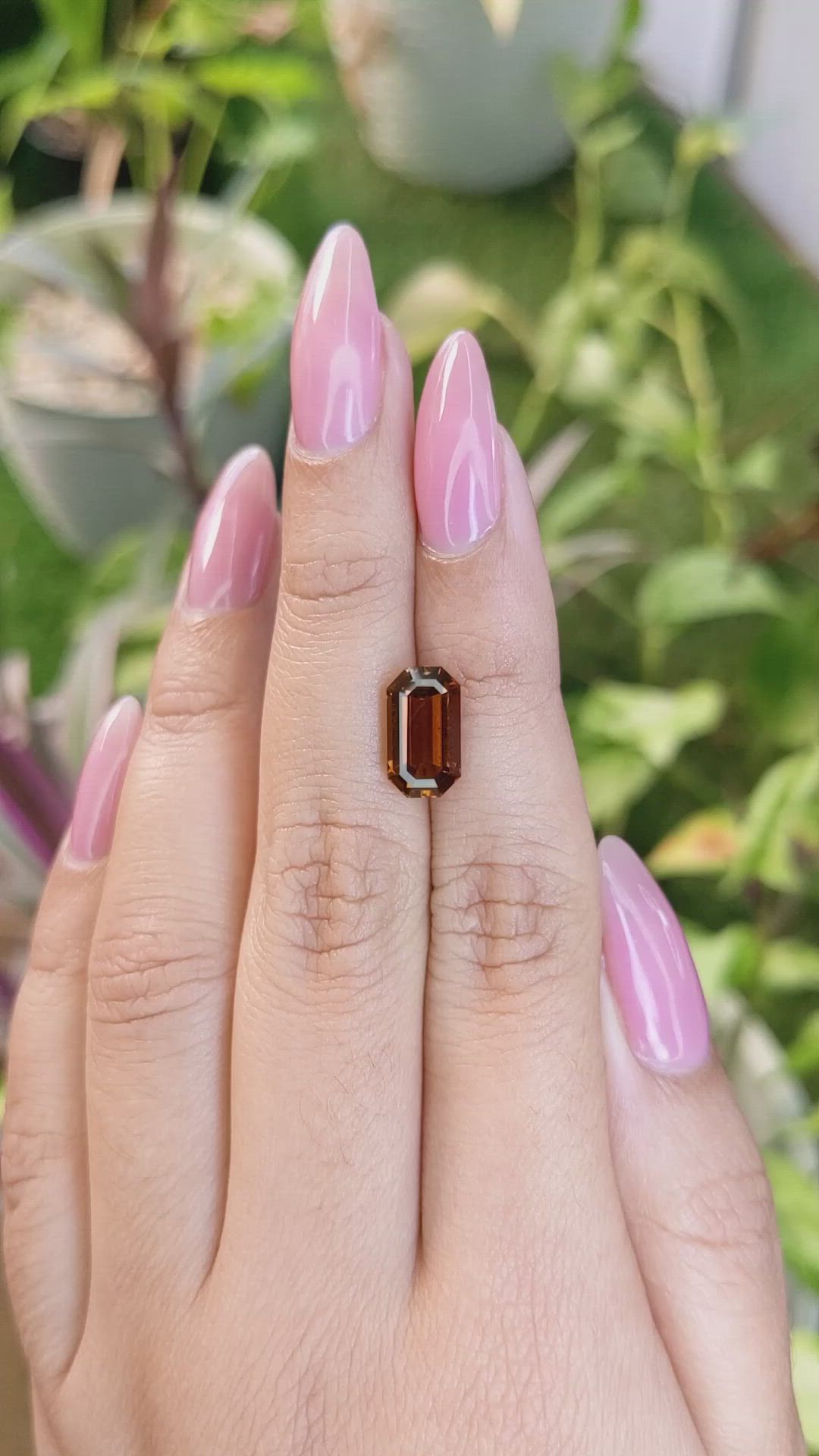 3.12 Ct. Tourmaline from Ceylon (Sri Lanka) Size Video