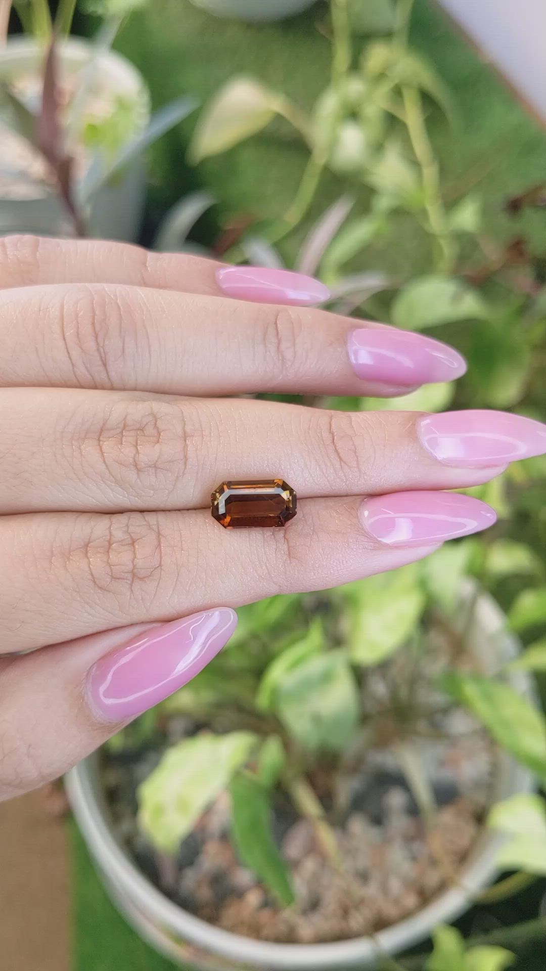 3.12 Ct. Tourmaline from Ceylon (Sri Lanka) Size Video