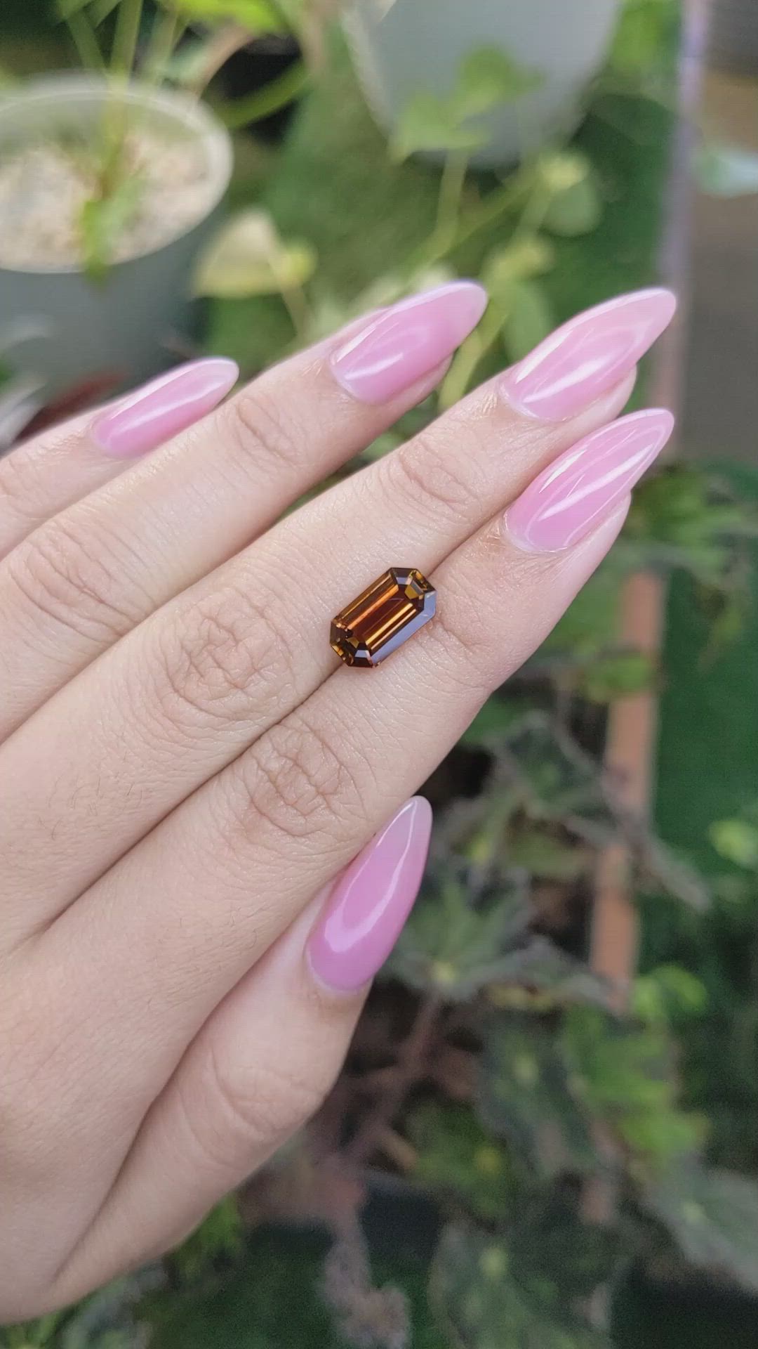 3.12 Ct. Tourmaline from Ceylon (Sri Lanka) Size Video